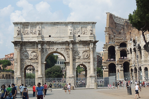 Reiseziel Rom - Der Konstantinbogen