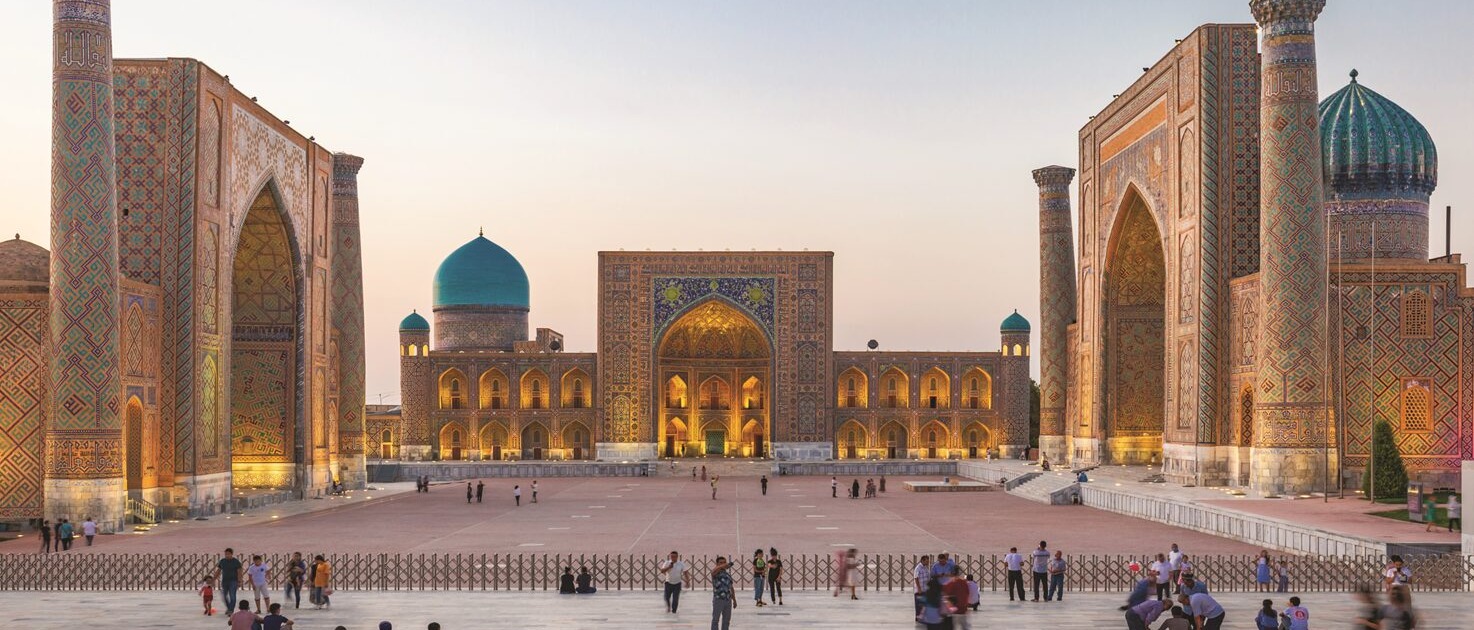 Samarkand - Registan Platz Usbekistan